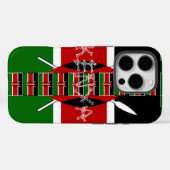 Kenia Case-Mate iPhone Hülle (Rückseite (Horizontal))