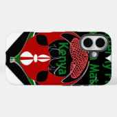 Kenia Case-Mate iPhone Hülle (Rückseite (Horizontal))