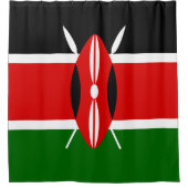 Kenia Duschvorhang (Vorderseite)
