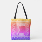 Kenia Elephant Tote Bag Tasche (Rückseite)