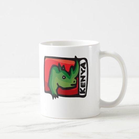 Kenia-Entwurf Kaffeetasse (Rechts)