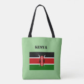 Kenia Flag Afrika Tasche (Rückseite)