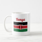 Kenia Flag Kaffee Tasse (Links)