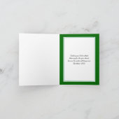 KENIA-FLAGE| Weihnachtspudding| festlich Feiertagskarte (Innenseite)