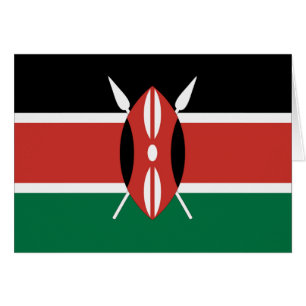 Kenia-Flagge