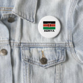 Kenia-Flagge Button (Beispiel)