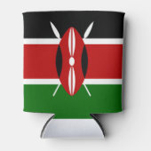 Kenia-Flagge Dosenkühler (Vorderseite)