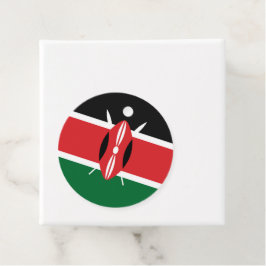 Kenia-Flagge Geschenkanhänger