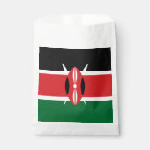 Kenia-Flagge Geschenktütchen (Vorderseite)