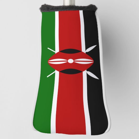 Kenia-Flagge Golf Headcover (Rotieren 90)