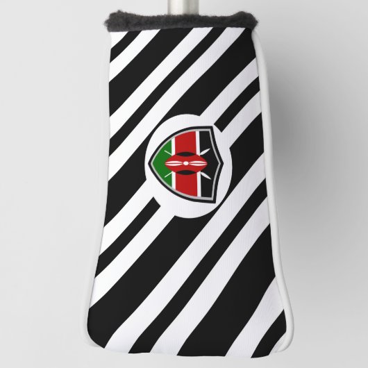 Kenia-Flagge Golf Headcover (Rotieren 90)