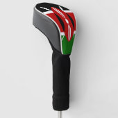 Kenia-Flagge Golf Headcover (angewinkelt)