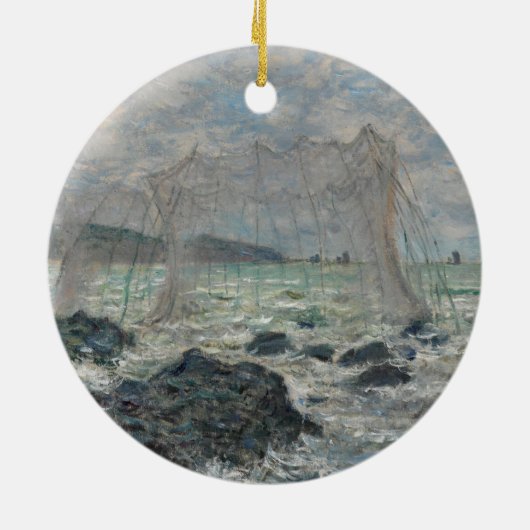 Kenia-Flagge Keramik Ornament (Hinten)