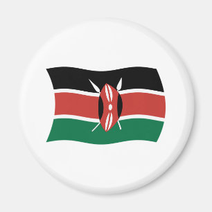 Kenia-Flagge-Magnet Magnet