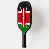 Kenia-Flagge Pickleball Schläger (Links)