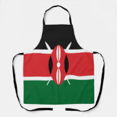 Kenia-Flagge Schürze (Vorderseite)