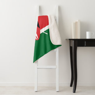 Kenia-Flagge Sherpadecke