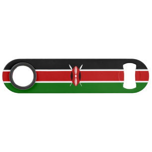 Kenia-Flagge Speed Flaschenöffner