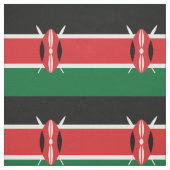 Kenia-Flagge Stoff (Muster)
