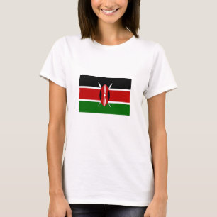 Kenia-Flagge T-Shirt