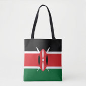 Kenia-Flagge Tasche (Vorderseite)