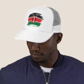 Kenia-Flagge Truckerkappe (Beispiel)