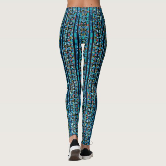 Kenia-Fleck Leggings (Rückseite)