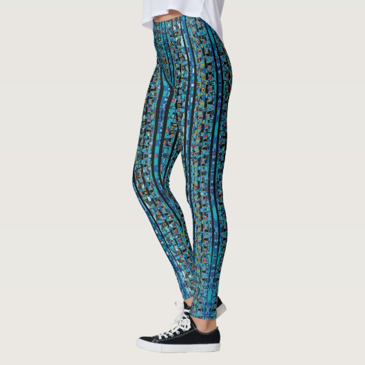 Kenia-Fleck Leggings (Links)