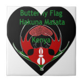 Kenia Fliese (Vorderseite)