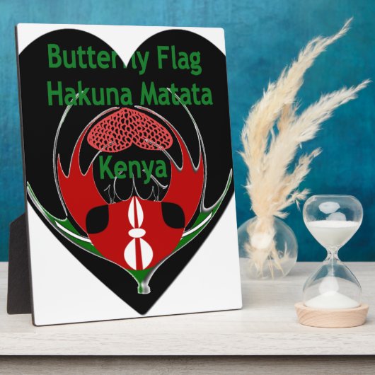 Kenia Fotoplatte (Seite)