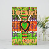 Kenia: ganz Afrika in einem Land - Waldenflagge Briefpapier (Stehend Vorderseite)