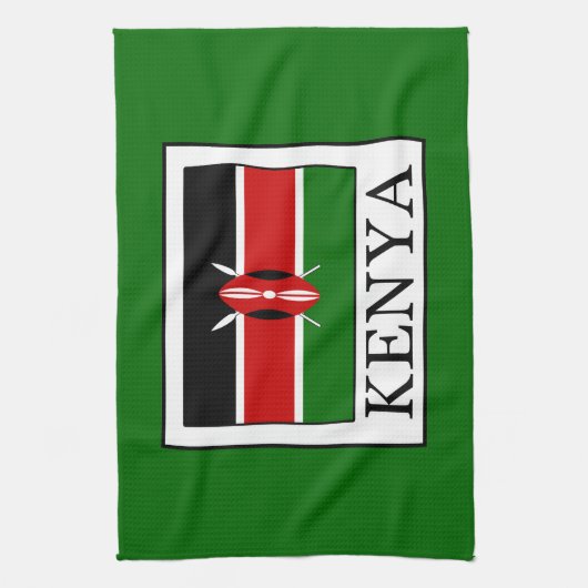 Kenia Geschirrtuch (Vertikal)
