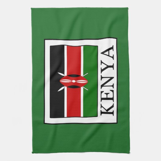 Kenia Geschirrtuch (Vertikal)