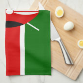 Kenia Geschirrtuch (Viertel Falte)