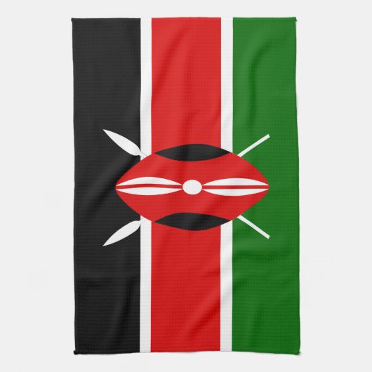 Kenia Geschirrtuch (Vertikal)