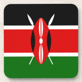 Kenia Getränkeuntersetzer (Vorderseite)