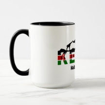 Kenia Hakuna Matata Kaffeetasse: Afrikanische Deko