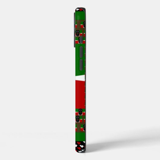 Kenia-Heize Case-Mate iPhone Hülle (Rückseite / Links)