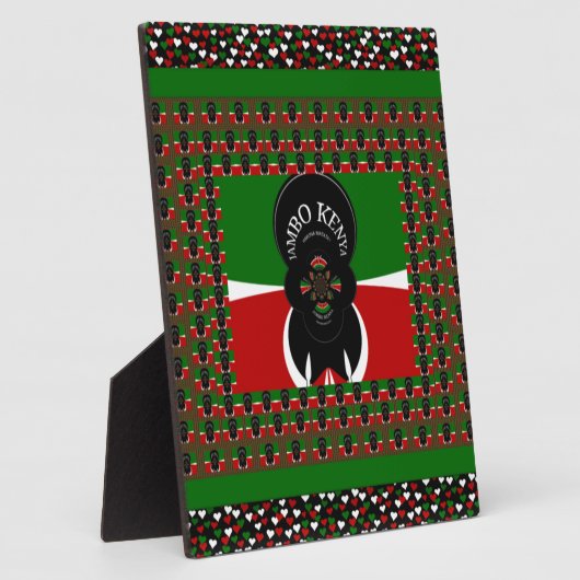 Kenia-Heize Fotoplatte (Seite)