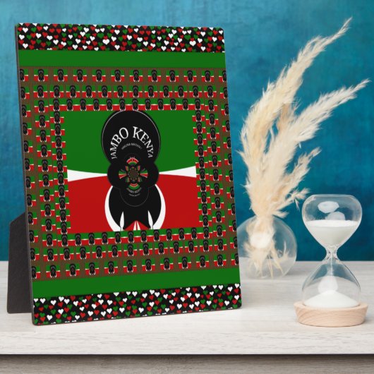 Kenia-Heize Fotoplatte (Seite)