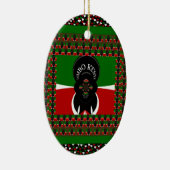 Kenia-Heize Keramik Ornament (Rechts)