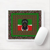 Kenia-Heize Mousepad (Mit Mouse)