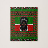 Kenia-Heize Puzzle (Vertikal)