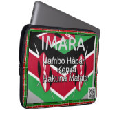 Kenia-Heritage | Imara: Stärke oder Solidität T Laptopschutzhülle (Vorne Rechts)