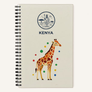 Kenia-Heritage- & Safari-Abenteuer: Reisefoto  Notizblock