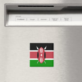 Kenia Hochwertige Flagge Magnet (In Situ (Geschirrspüler))