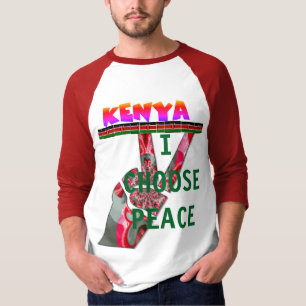 Kenia I choice Peace T-Shirt lässig