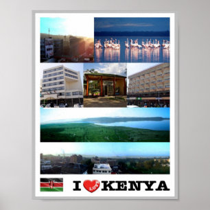 Kenia - I Liebe - Poster
