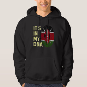 Kenia in meinem kenianischen Flaggenteam Kenia Hoodie