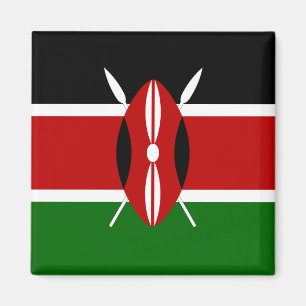 Kenia (Kenia) Flagge Magnet
